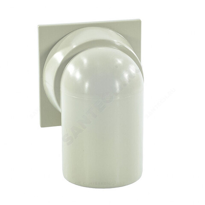 Трап нерегулируемый с механическим "сухим" затвором Дн 110 с нержавеющей решёткой 150х150мм горизонтальный выпуск Татполимер ТП-105.110-150HSMs