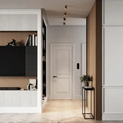 Светильник потолочный светодиодный LUMENTO / Точечный накладной деревянный