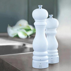 Мельница для соли 18 см Peugeot Paris Select белая Франция фото