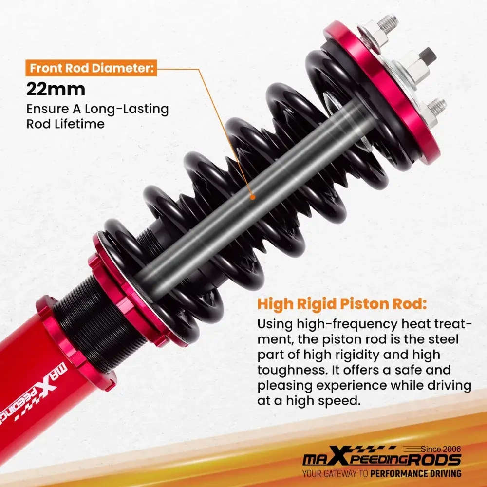 Coilovers Shocks Absorber Kit подходит для автомобиля Honda Civic / CRX 88-91 EE EF EC