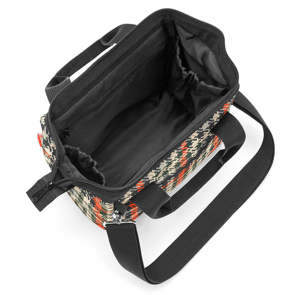 Сумка Allrounder cross glencheck red Reisenthel