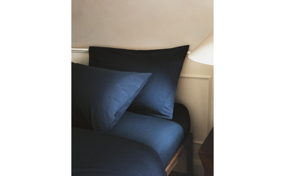 Наволочка Zara Home перкаль, хлопок 100%, однотонный, 2100/091