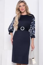 Платье "Чио-Чио-Сан" (темно-синее) П8559 LT Collection