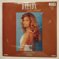 Винтажная виниловая пластинка LP Dalida Далида Mon Amour (France 1989)
