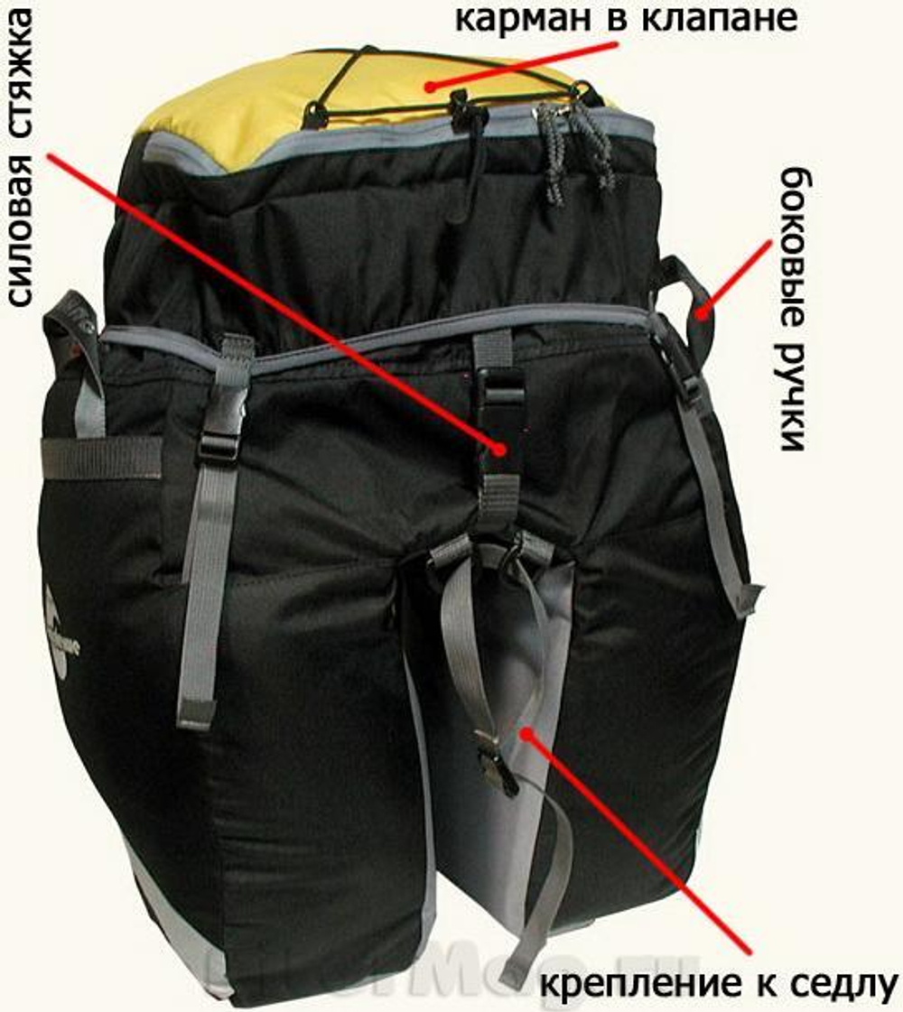 Велорюкзак Снаряжение Мираж 45