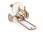 Пулемет ЛТ Максим 1910 от Lemmo - Деревянный конструктор, сборная модель 3D пазл, миниатюра
