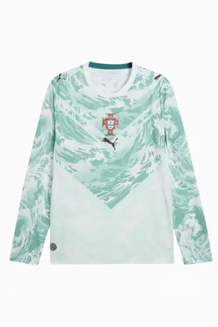Футболка с длинными рукавами Puma Portugal 2026 Away - бирюзовый