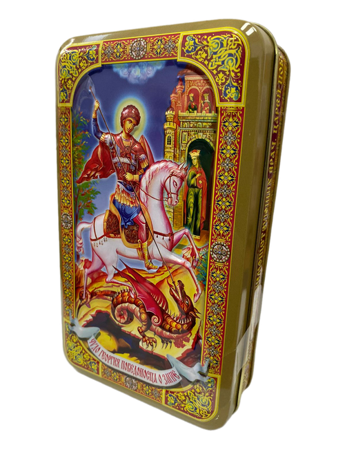 Шкатулка подарочная "Георгий Победоносец" 60 г.