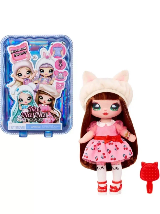 Мягкая кукла Нанана Котенок Кэтти Милые Сладкоежки