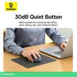 Мышь Baseus Ergonomic Cluster Black (B01055505111-01)