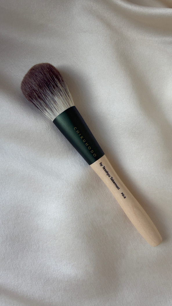 Кисть для румян FO-3, серия FO, Silver Fox