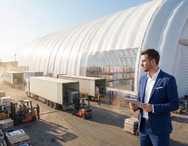 Пневмоангары как инструмент развития логистики: решения от производителя БатутМастер