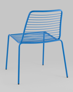 Стул Дели металл голубой