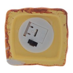 GAEM Фигурка декоративная с подсветкой "Домик пряничный" (LR44х2), L6 W5,5 H7,5 см