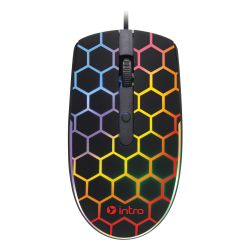 Мышь Intro MG278 игровая проводная 800-3600dpi черная