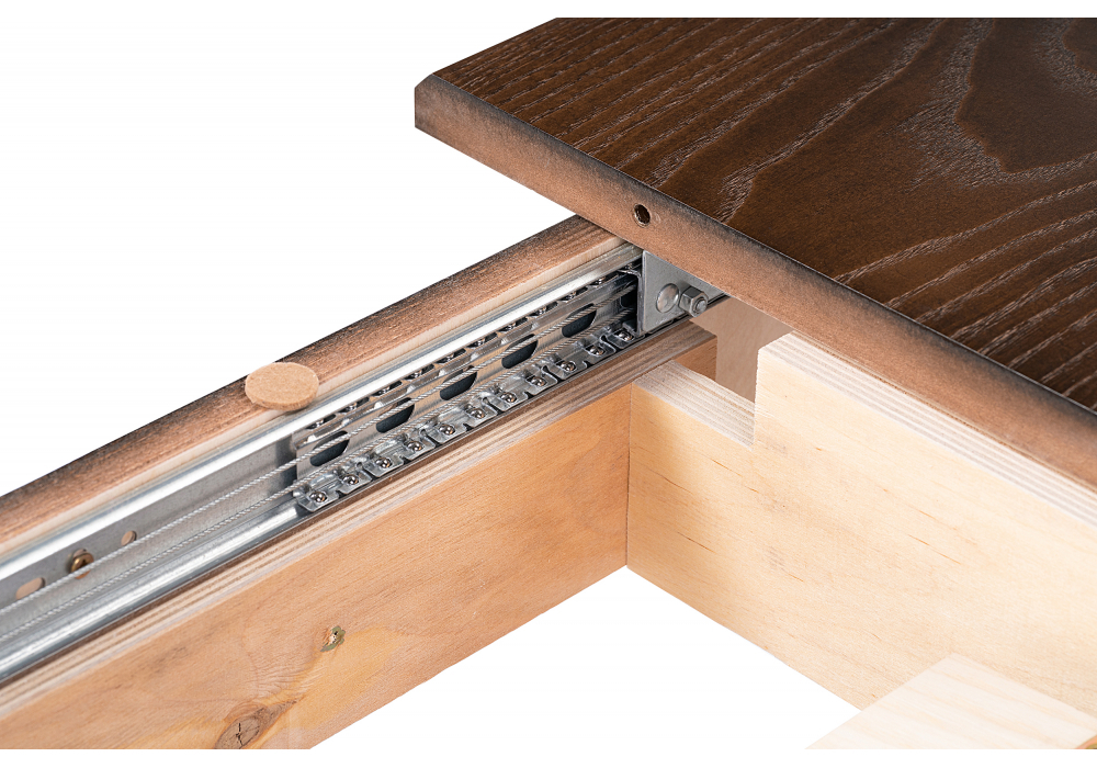 Стол деревянный Woodville Тефания орех темный