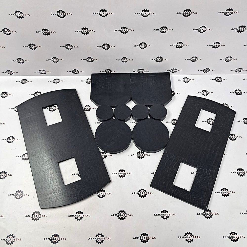 Комплект накладок телескопа выс.прочности Terex 6193766M91 Аналог