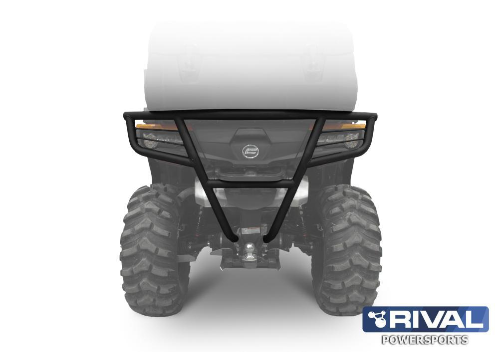 Бампер задний CFMOTO Х8 Н.О. 2018-, 1150х700х200, Сталь