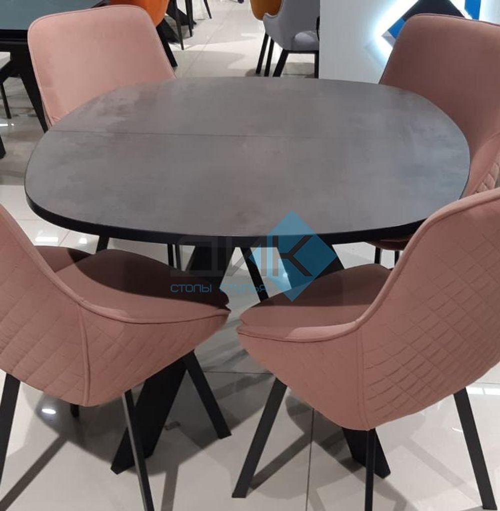 Стол DikLine В110 опоры чёрные