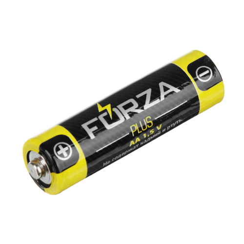 Батарейки AA FORZA 4шт "Super heavy duty" солевая, плёнка