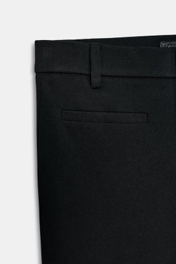 ZARA БРЮКИ КАПРИ — ZW COLLECTION, ЧЕРНЫЙ