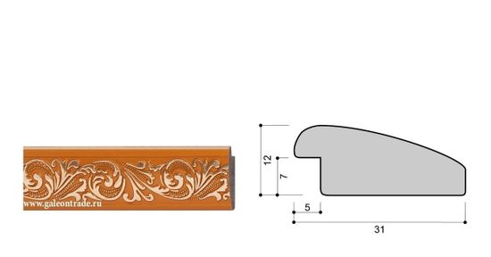 Багет интерьерный 31*12 CH8129-6 (603342)
