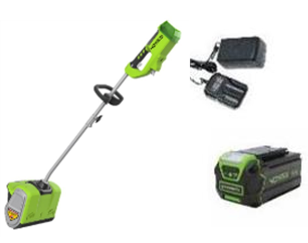 Снегоуборщик аккумуляторный Greenworks Арт. 2600807UG, 40V, 30 см, бесщеточный, с 1хАКБ 5 Ач и ЗУ