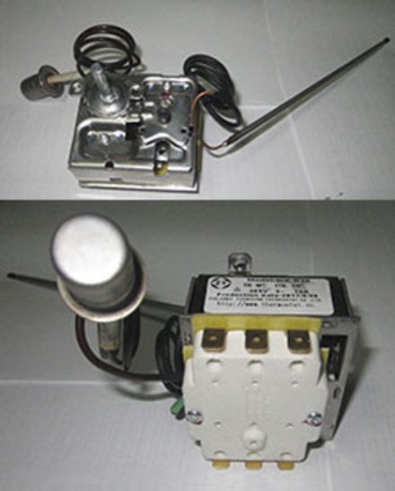 Терморегулятор для духовок 6конт. 40° 170° 400v 32A - PRP046