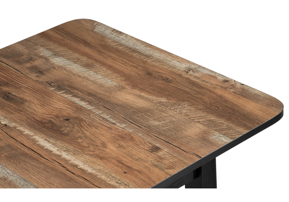 Стол Woodville Баи дуб юкон, черный