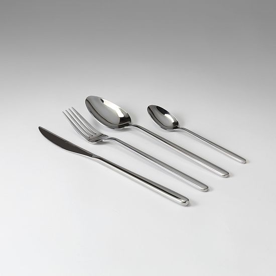 Набор столовых приборов pure, серебристые глянцевые, 16 пред.