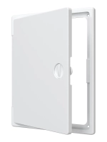 Люк ревизионный ЛТП накладной ручка-задвижка 200х250 пластик EVECS