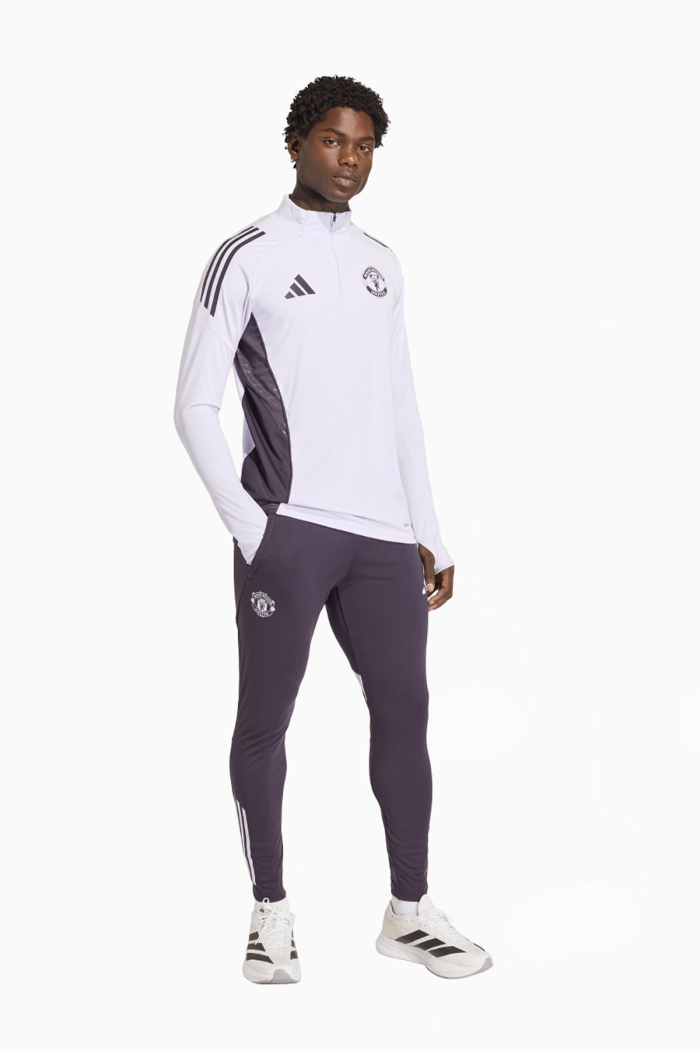 Штаны adidas Manchester United 25/26 Competition Training - фиолетовый