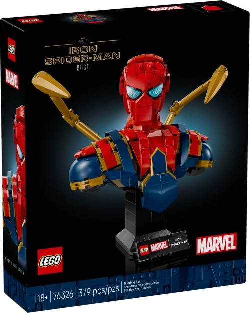 Конструктор LEGO Marvel 76326 Бюст железного Человека-паука
