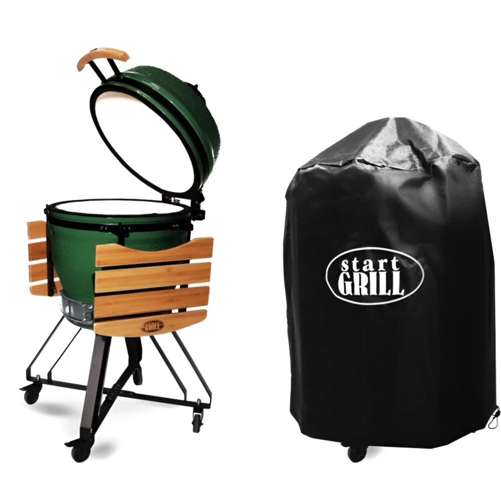 Start Grill SG 22 PRO керамический гриль 56 см / 22 дюйма (зеленый) SG22G