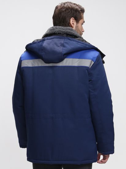 Куртка зимняя "Бригада" (синий/василек)