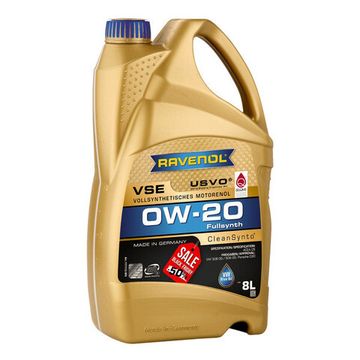 VSE 0W-20 RAVENOL Моторное масло