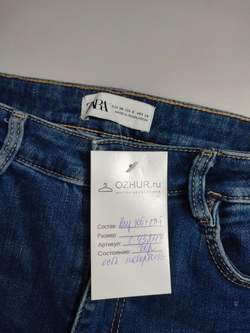 Джинсы Zara стильные 38 размер