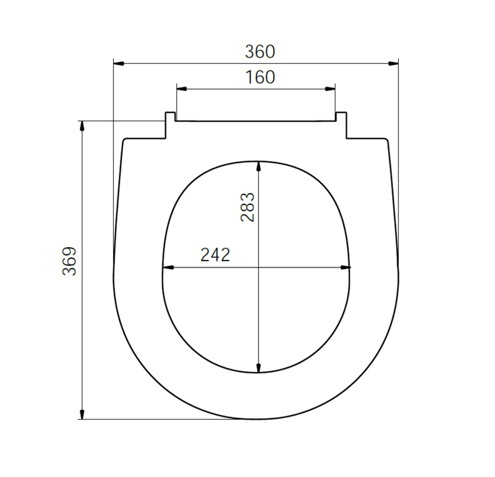 Сиденье для унитаза ID 01 001 Самарское белое для компакт. "Самарский", "Лада", "Виктория", "Идеал"