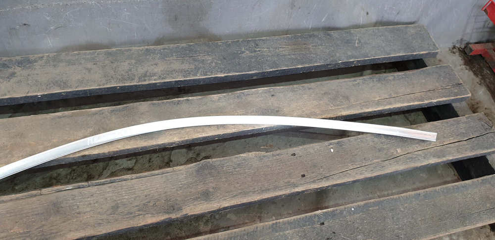 Молдинг двери передней левой Mercedes GLC (C253) Coupe 16-нв Б/У Оригинал A2537252900