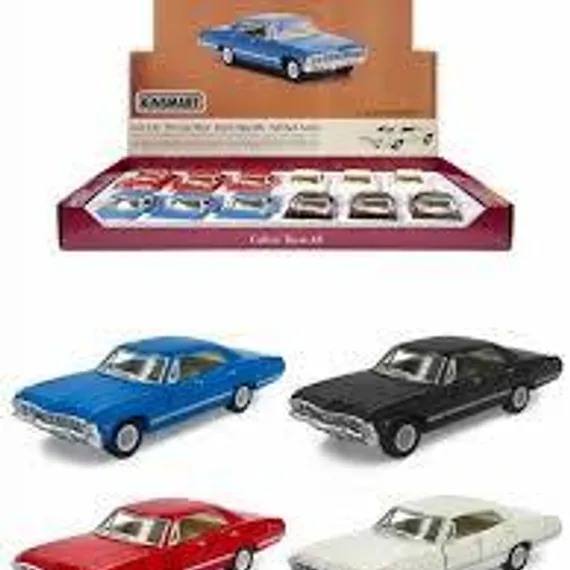 Машина металлическая Kinsmart Chevrolet Impala 1967. 1:43 KT5418D