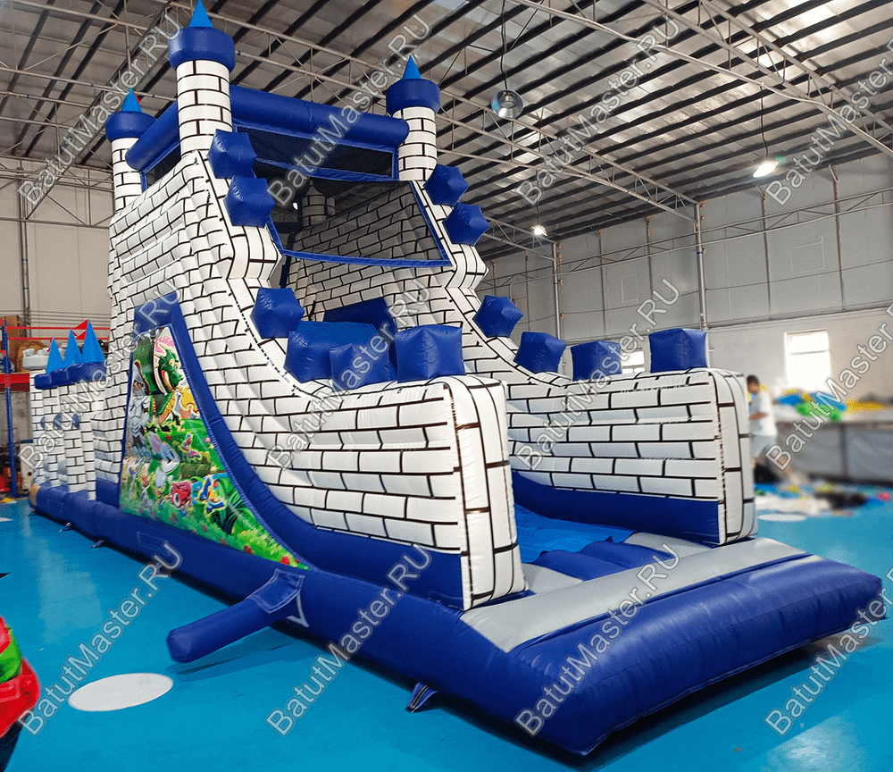 Надувная полоса препятствий "Дворцовое средневековье"
