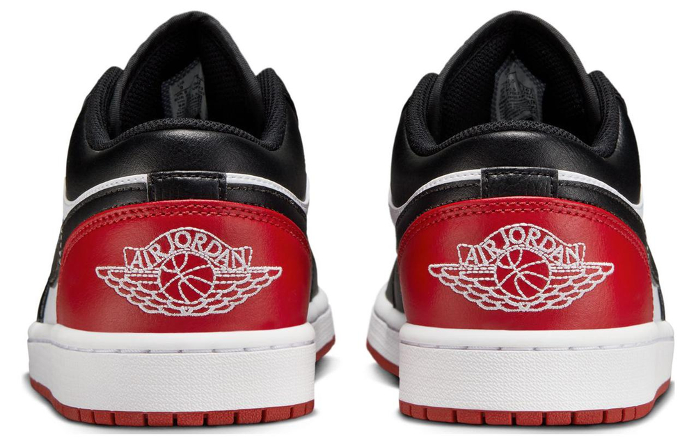 Jordan 1 Low Bred Toe 2.0