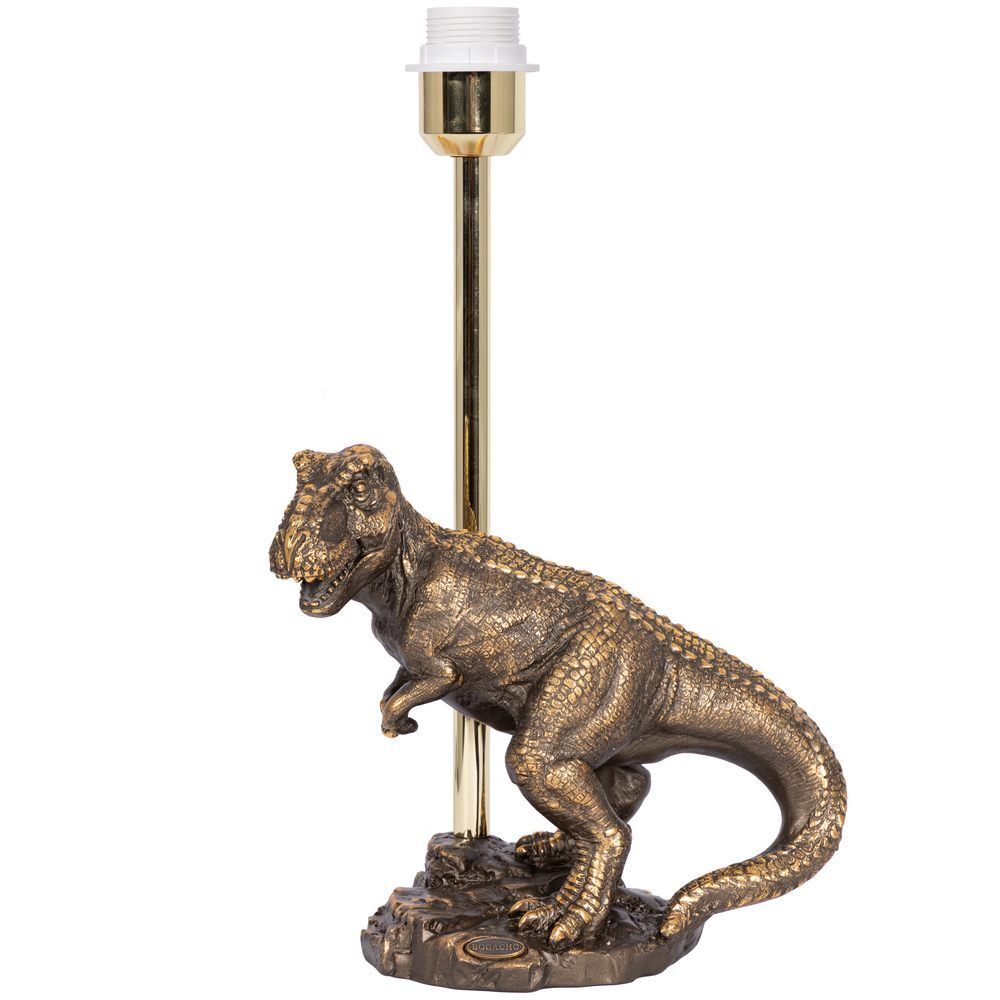 Настольная лампа Динозавр Тирекс Бронза