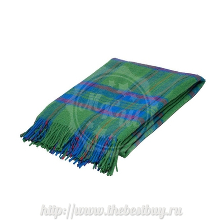 Плед из шерсти мериноса Шотландия 170x200 см. - арт. (RR1-282-170-45)