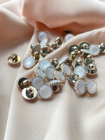 Пуговицы Золото Луна Пластик