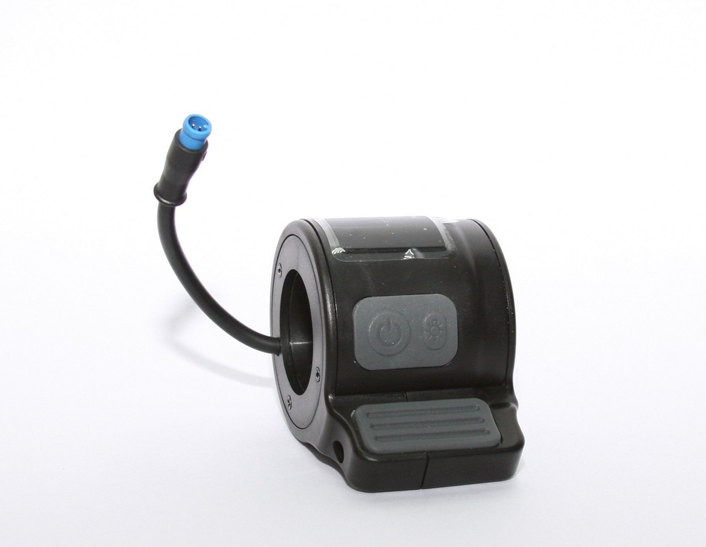 Курок газа дисплей Kugoo Kirin First разъем М6 Julet 4 pin синий