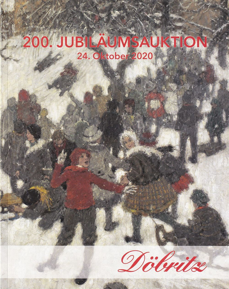 Каталог аукциона Dobritz, Франкфурт, Юбилейный 200 от 24 октября 2020 года