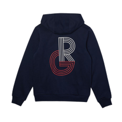 Мужская теннисная кофта Lacoste SPORT Men Full Zip Hooded Sweatshirt - navy