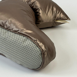 Сапожки-носочки пуховые German Grass Comfort Socks Travel Grass Milk Chocolate бежевые