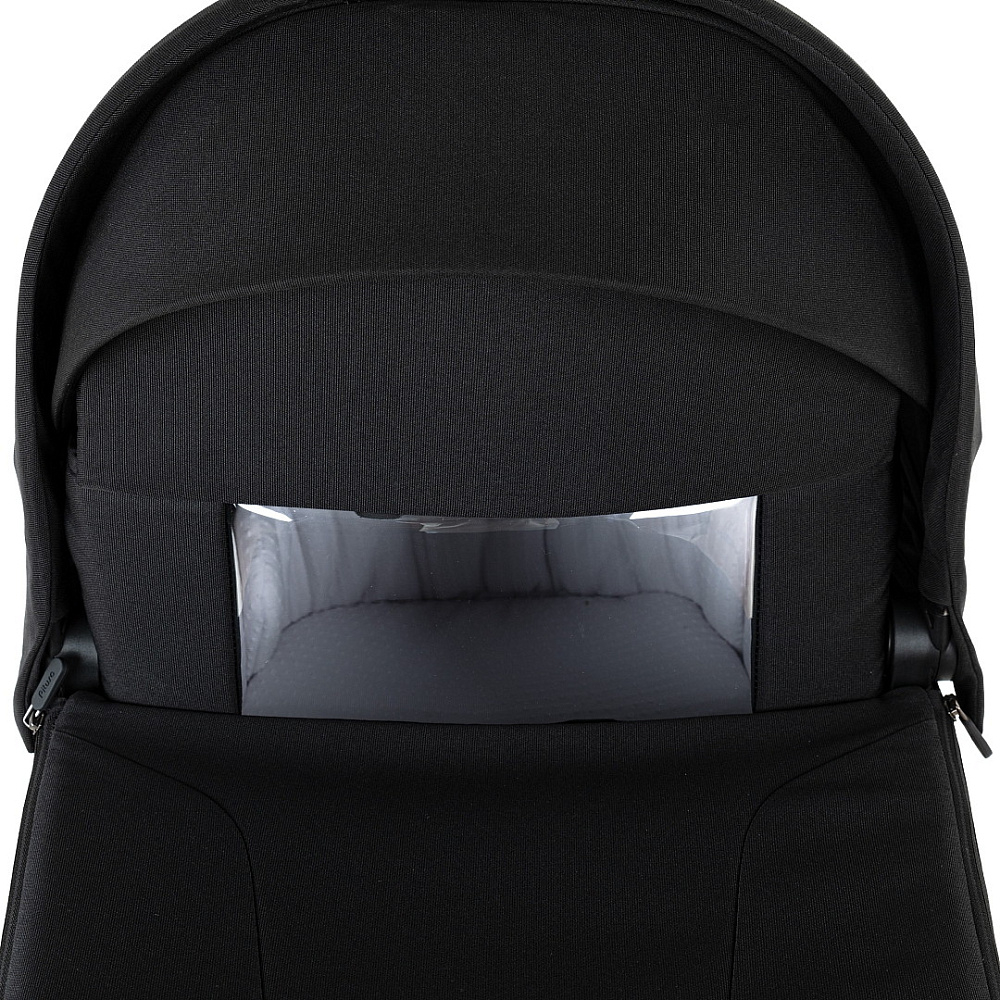 Детская коляска Pituso Teffy 4 в 1 с автокреслом Baesa Black с базой Caviar Black/Graphite